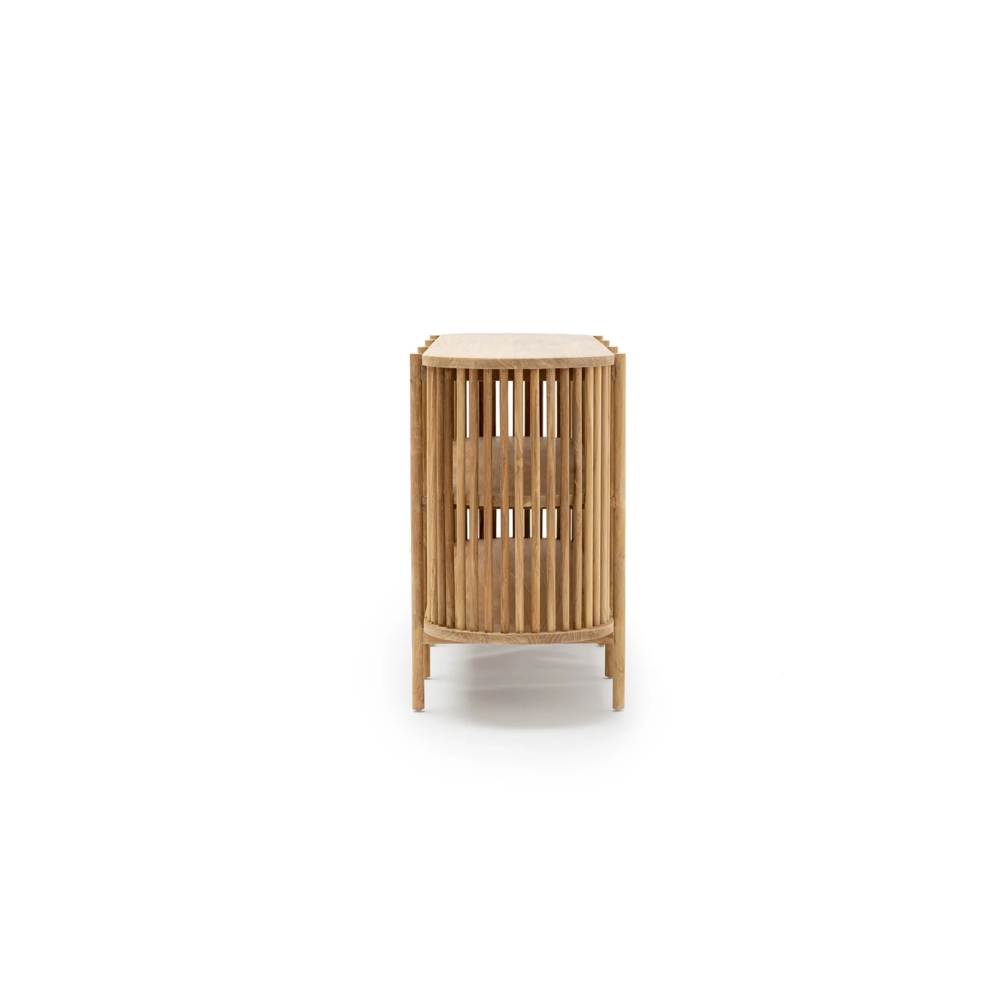 Zara Open Sideboard - Natural - Image 4
