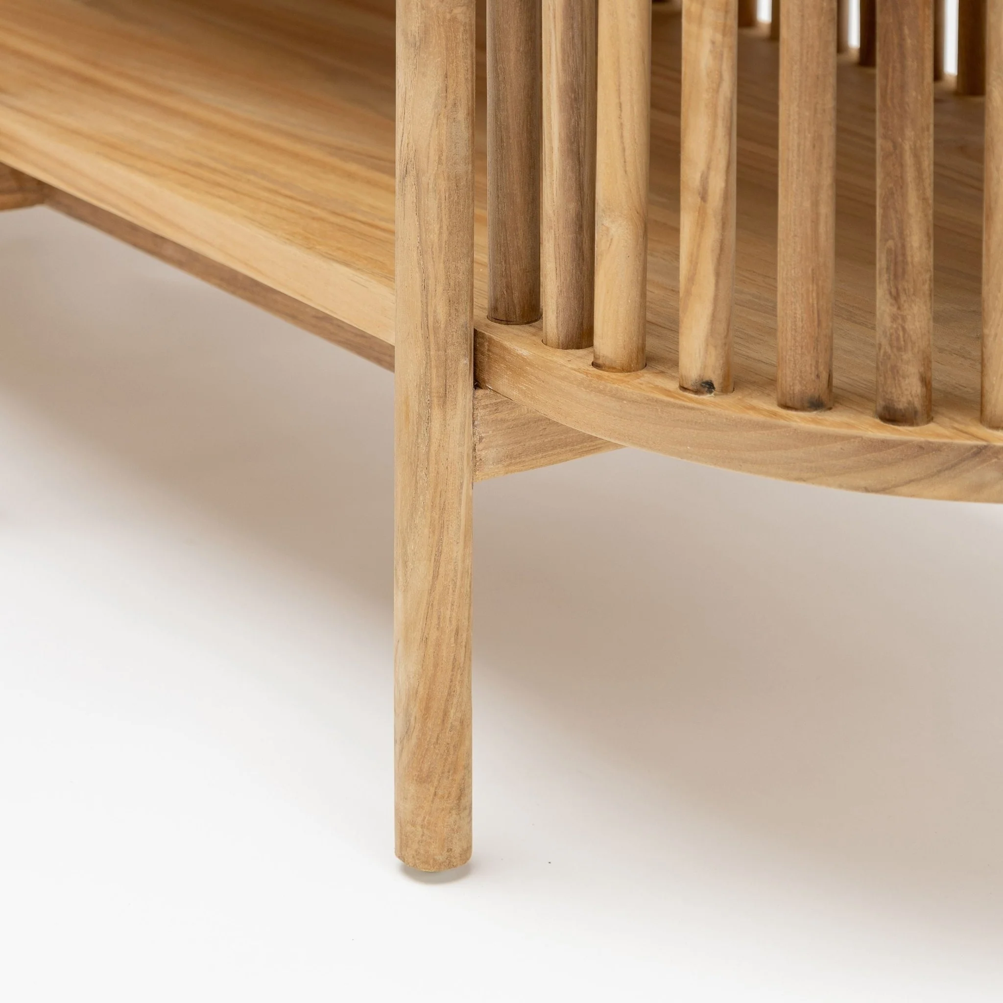 Zara Open Sideboard - Natural - Image 5