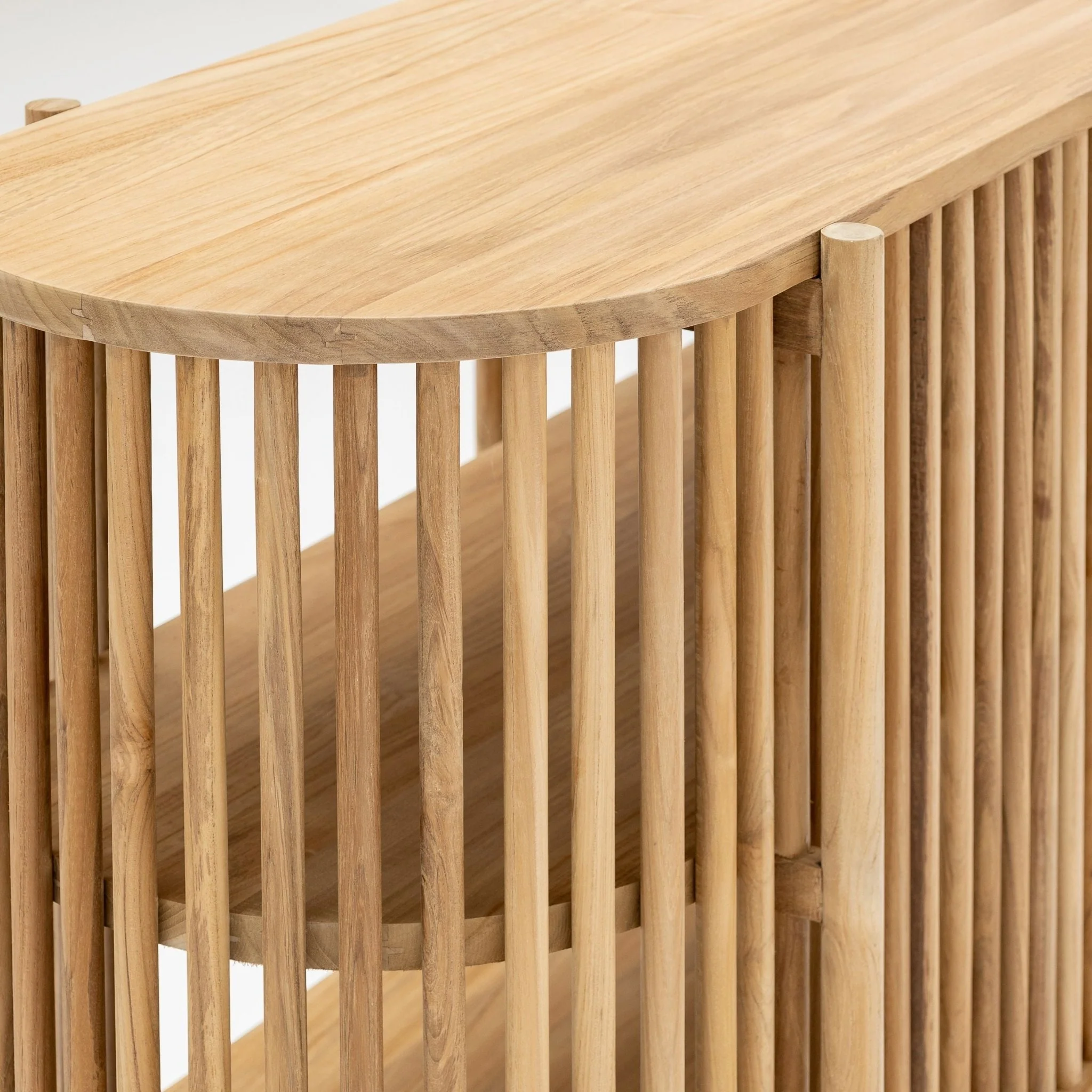 Zara Open Sideboard - Natural - Image 6