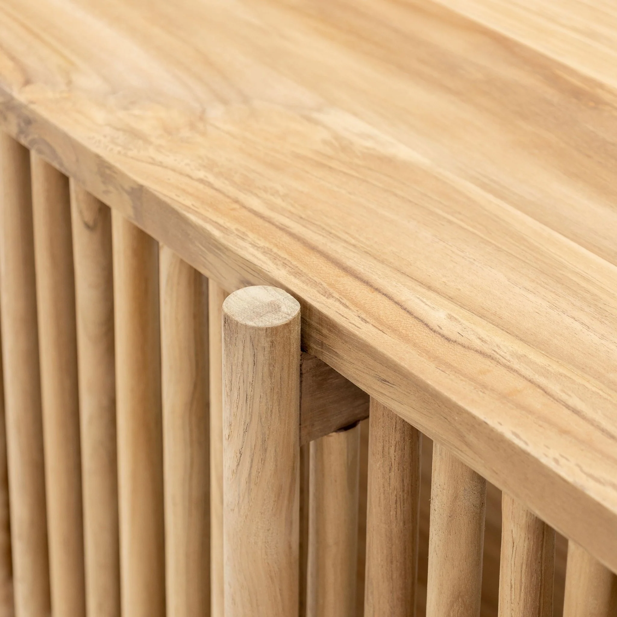 Zara Open Sideboard - Natural - Image 7