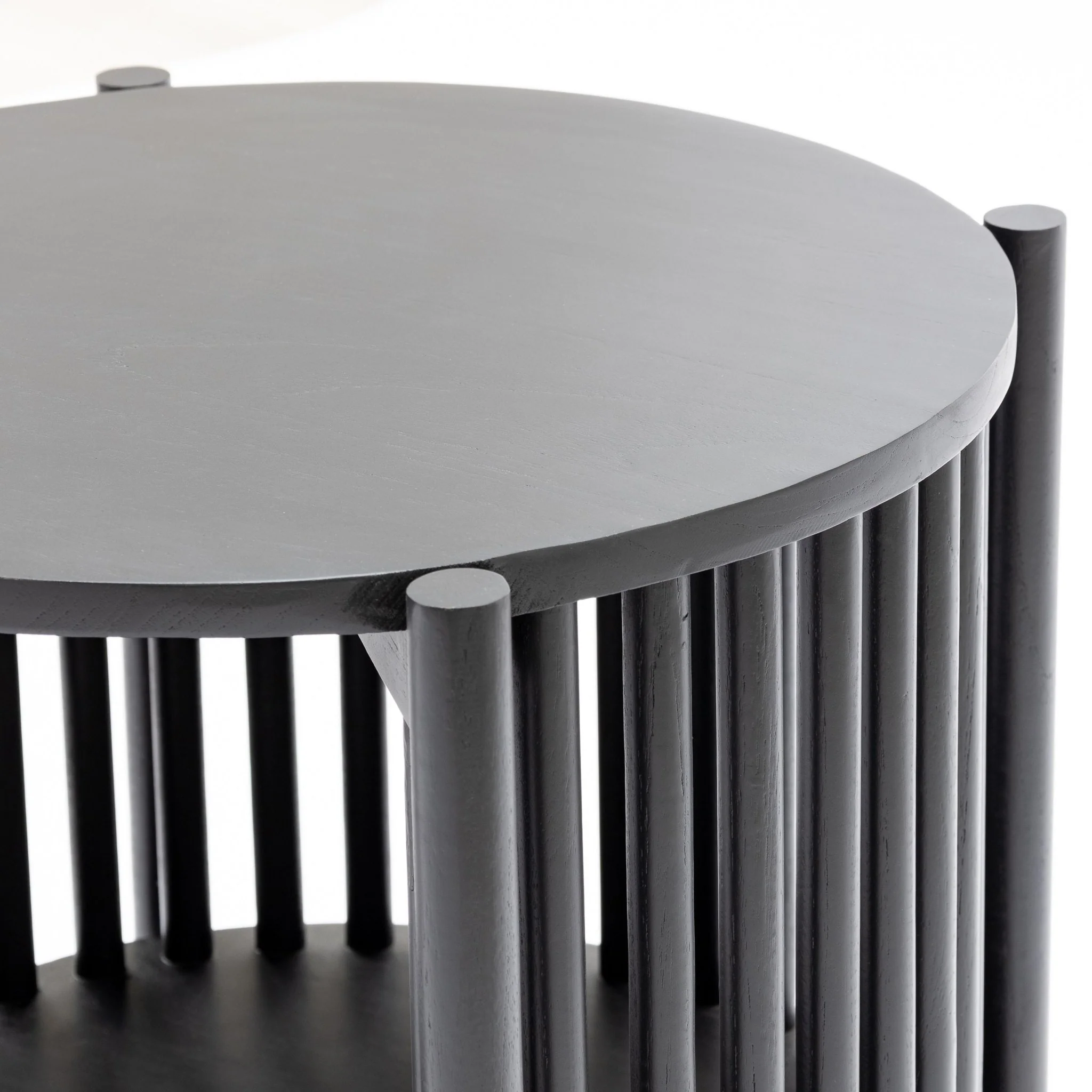 Zara Side Table - Black - Image 3