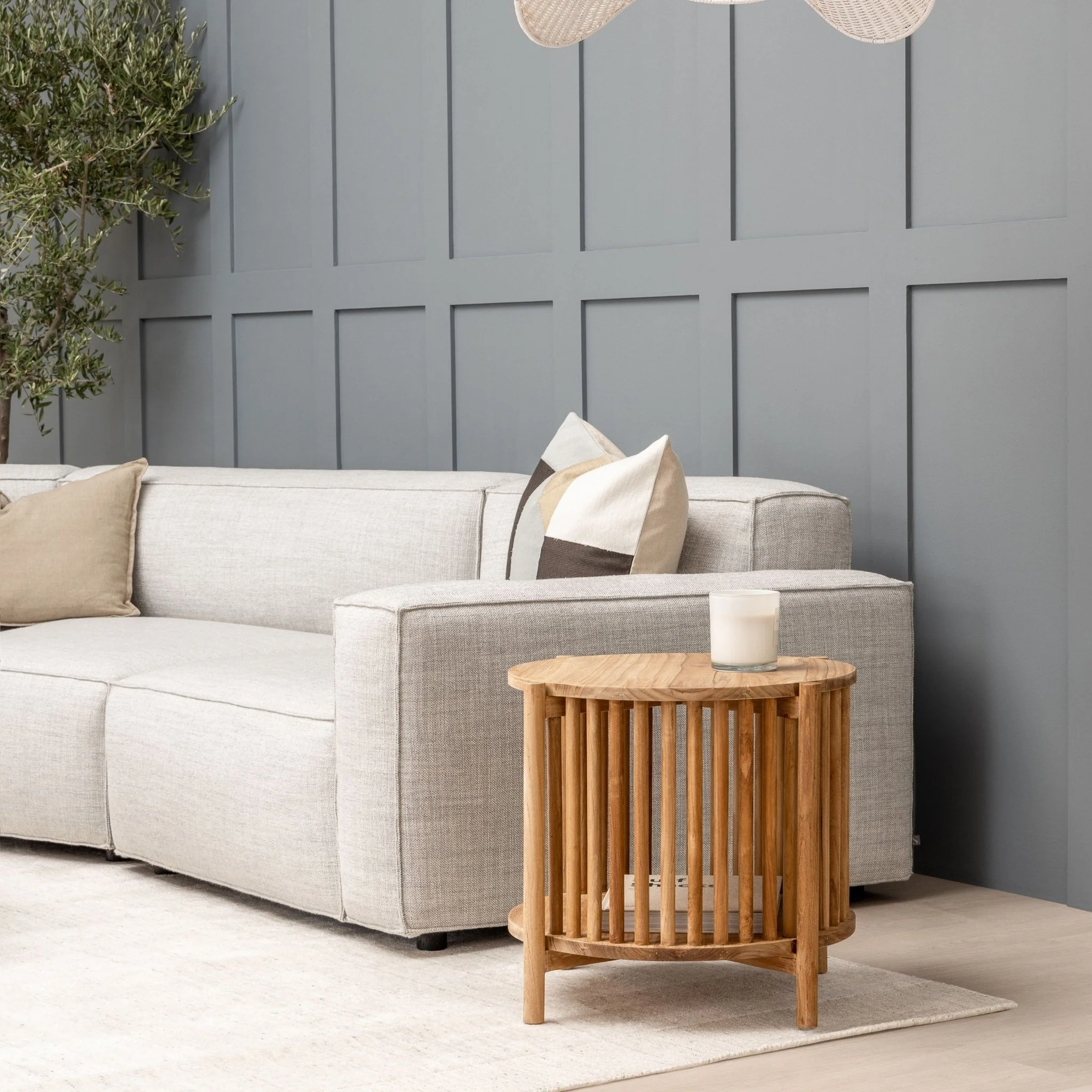 Zara Side Table - Natural - Image 5